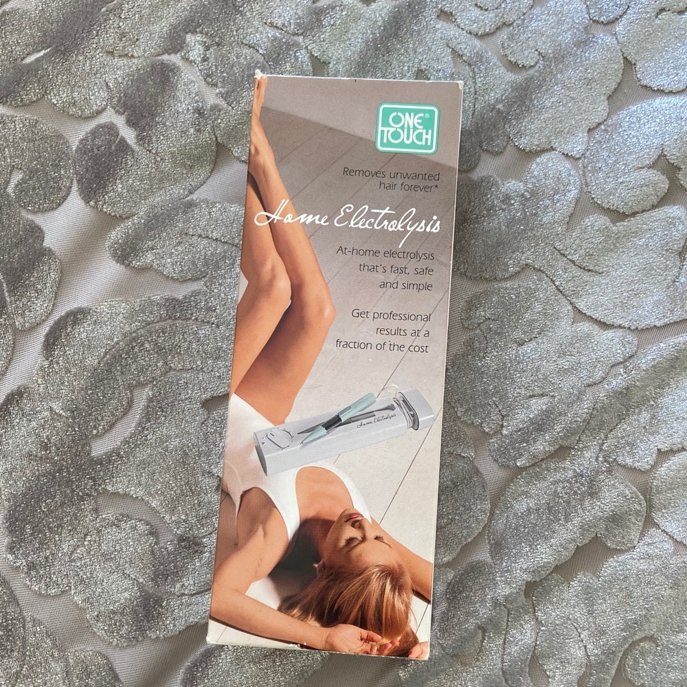 One Touch @ home electrolysis!
